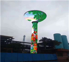 發電公司120米高空煙囪脫硫防腐降低施工成本